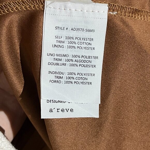 Anthropologie A'Reve Crochet Neck Empire Waist Flare Knee-Length Dress - Picture 12 of 13